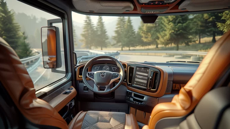 interieur de camion