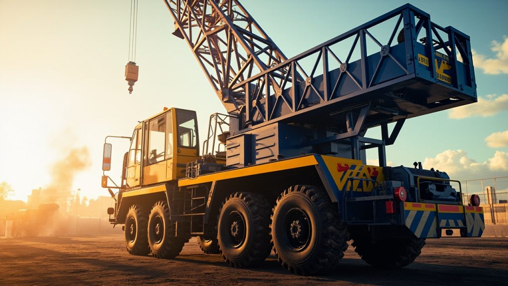Camion grue 10 tonnes : la solution polyvalente pour la construction