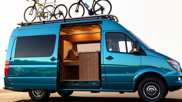 Porte vélo fourgon aménagé: guide complet pour voyager sereinement