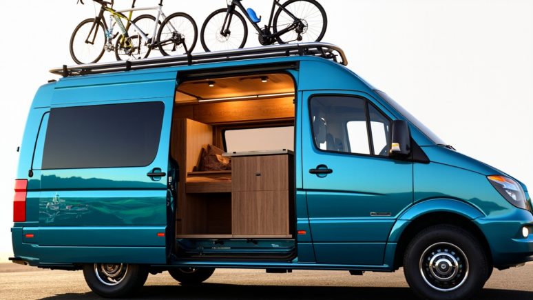 Porte vélo fourgon aménagé: guide complet pour voyager sereinement