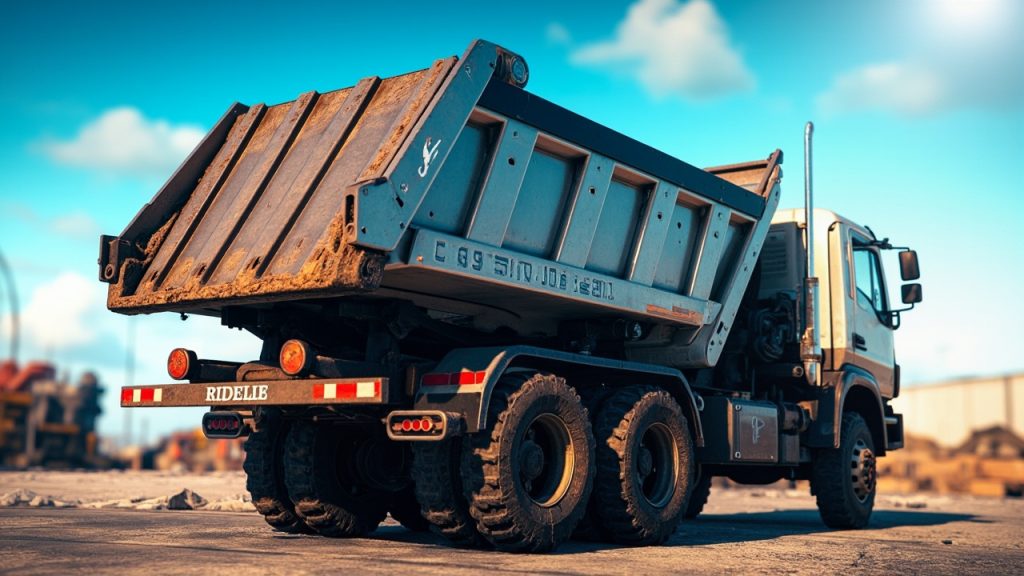 Ridelle camion benne 3t5: un atout pour la logistique