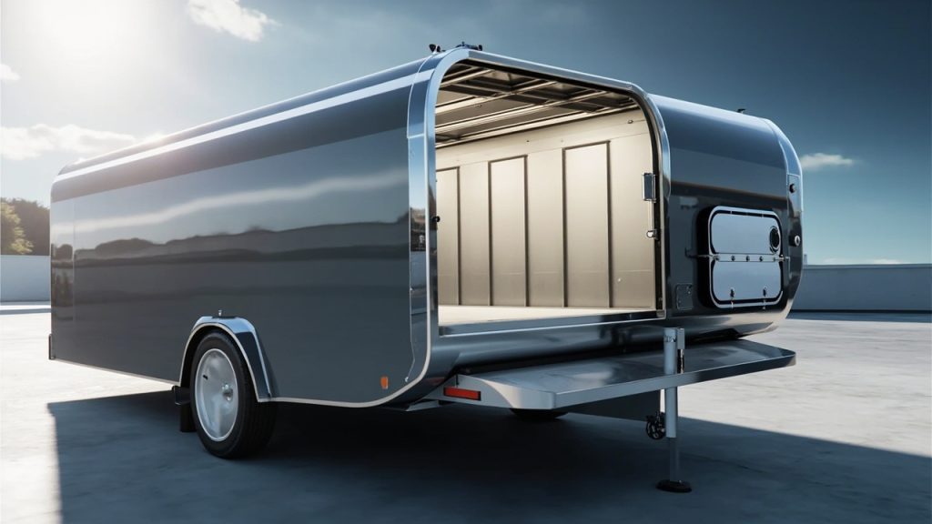 La remorque fourgon 3500 kg, solution de transport efficace