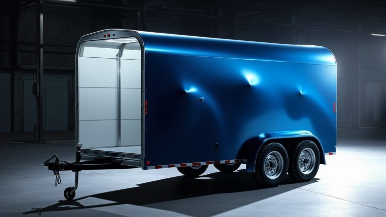 La remorque fourgon 3500 kg, solution de transport efficace