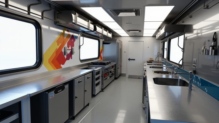 Normes d'aménagement food truck pour une cuisine sécurisée