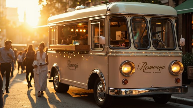 Remorque food truck vintage : charme rétro et modernité