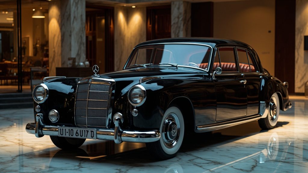 Mercedes benz w100, l'alliance du luxe et de l'innovation