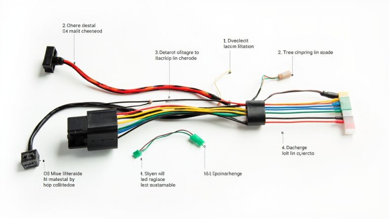 Schéma de branchement autoradio : couleur des fils décryptées