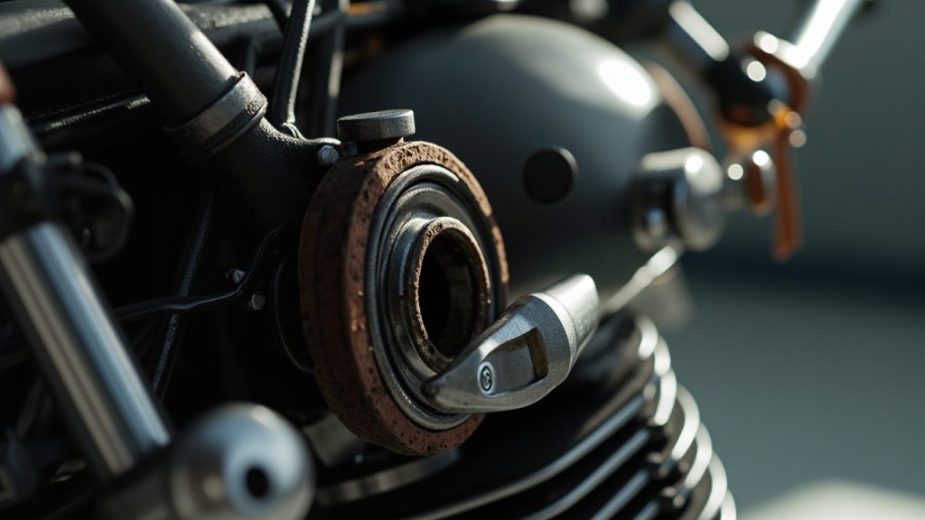Symptôme roulement direction de moto : comment détecter les signes d'usure