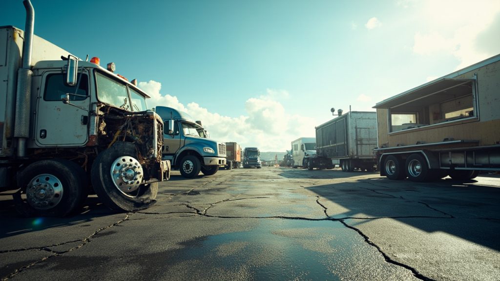 Les pannes fréquentes des poids lourds et food trucks
