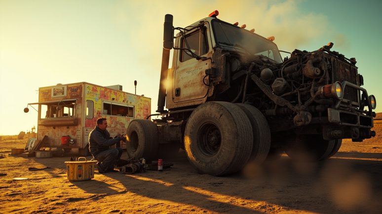 Les pannes fréquentes des poids lourds et food trucks