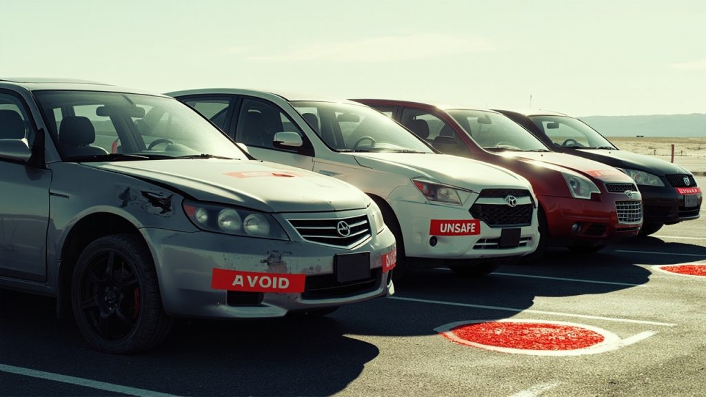 Marques de voitures à éviter pour une sécurité optimale