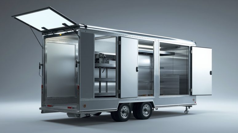 Remorque rangement vertical : gagner de l'espace et faciliter la maintenance