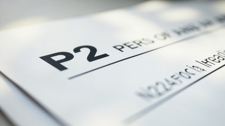 Comprendre la mention P2 sur la carte grise